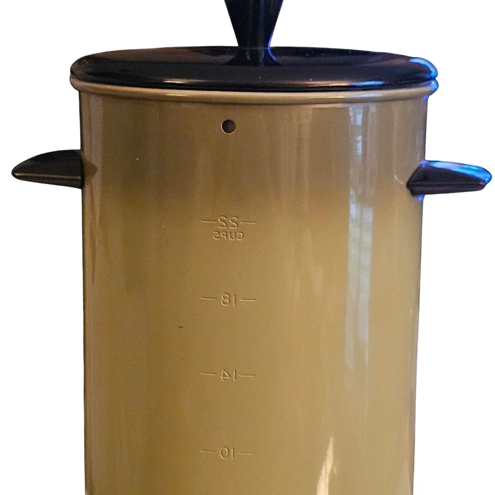 60s Avacado Vintage Electric Percolator 22 Cup‎ Coffee Urn B-9293-56 MCM